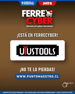 Catálogo Punto Maestro en Cerrillos | Ferre Cyber! | 2025-06-04T00:00:00.000Z - 2025-06-18T00:00:00.000Z