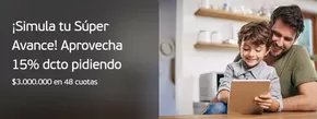 Catálogo Banco Falabella | Simula tu Súper Avance! Aprovecha 15% dcto pidiendo. | 2025-06-09T00:00:00.000Z - 2025-06-24T00:00:00.000Z