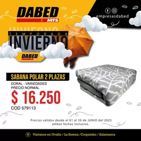 Catálogo Dabed | Dabed temporada invierno! | 2025-06-12T00:00:00.000Z - 2025-06-27T00:00:00.000Z