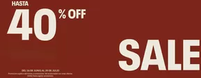 Hasta 40% Off!