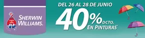 Catálogo Sherwin Williams en Iquique | Oferta promocional! Hasta 40% dcto! | 2025-06-23T00:00:00.000Z - 2025-06-28T00:00:00.000Z