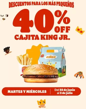 Catálogo Burger King | Hasta 40% Off! | 2025-06-26T00:00:00.000Z - 2025-07-02T00:00:00.000Z